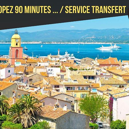 Suite 118 - Piscine - 50 Metres Plage - Terrasse - Clim - Wifi Cannes Kültér fotó