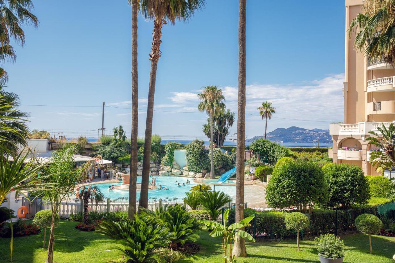 Suite 118 - Piscine - 50 Metres Plage - Terrasse - Clim - Wifi Cannes Kültér fotó